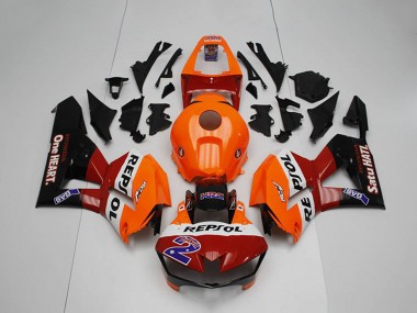 Acheter Carénages Moto Honda CBR1000RR 2012-2016 - Orange Blanc Rouge Noir Brillant Repsol 2