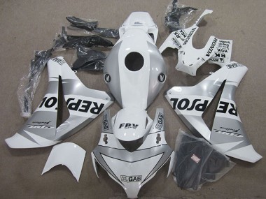 Acheter Carénage Moto Honda CBR1000RR 2008-2011 - Blanc Argent Noir Repsol
