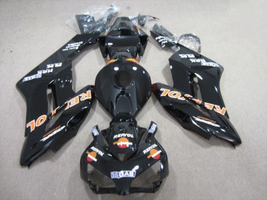 Acheter Carénages Moto Honda CBR1000RR 2004-2005 - Noir Brillant Orange Repsol