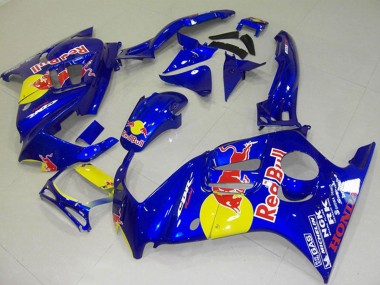 Acheter Carénages Moto Honda CBR600 F3 1995-1996 - Bleu Jaune Red Bull