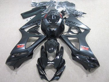 Acheter Kits Carénages Moto Suzuki GSXR 1000 2007-2008 - Noir Brillant Noir Mat