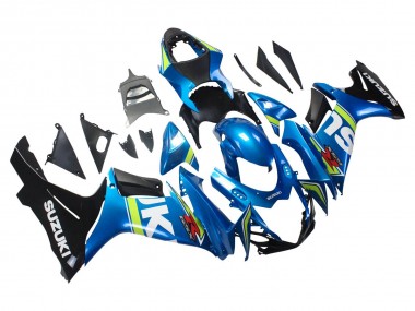 Acheter Carénages Moto Suzuki GSXR 600/750 2011-2024 - Bleu Blanc Vert Noir