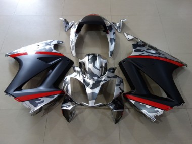 Mat & Camo 02-12 VFR800 Carénage Moto