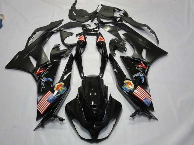 Merica 09-12 ZX6R Carénage Moto Merica 09-12 ZX6R Carénage Moto
