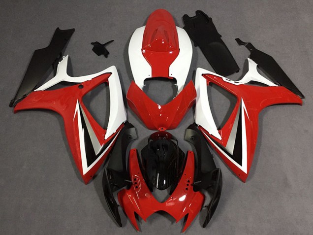 Modèle Rouge 06-07 GSXR 600-750 Carénage Moto Modèle Rouge 06-07 GSXR 600-750 Carénage Moto