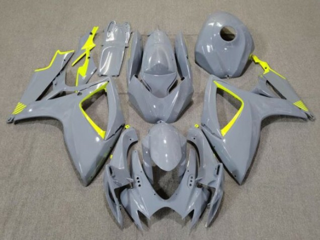 Nardo / Alta Visibilità Giallo 06-07 GSXR 600-750 Carénage Moto Nardo / Alta Visibilità Giallo 06-07 GSXR 600-750 Carénage Moto