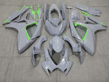 Nardo & Garniture Verte 06-07 GSXR 600-750 Carénage Moto