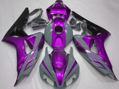 Nardo Gris & Violet 06-07 CBR1000RR Carénage Moto