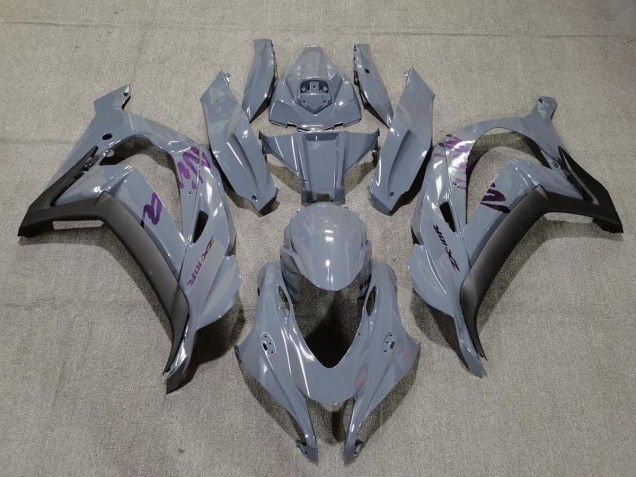 Nardo Gris & Violet 16-19 ZX10R Carénage Moto Nardo Gris & Violet 16-19 ZX10R Carénage Moto