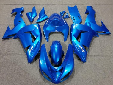 Ninja Bleu 06-07 ZX10R Carénage Moto