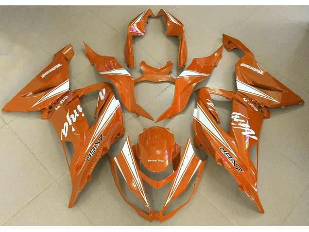 Ninja Orange 13-18 ZX6R Carénage Moto