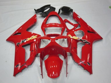 Ninja Rouge 03-04 ZX6R Carénage Moto