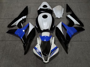 Noir Blanc & Bleu 07-08 CBR600RR Carénage Moto
