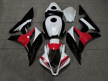 Noir Blanc & Rouge 07-08 CBR600RR Carénage Moto