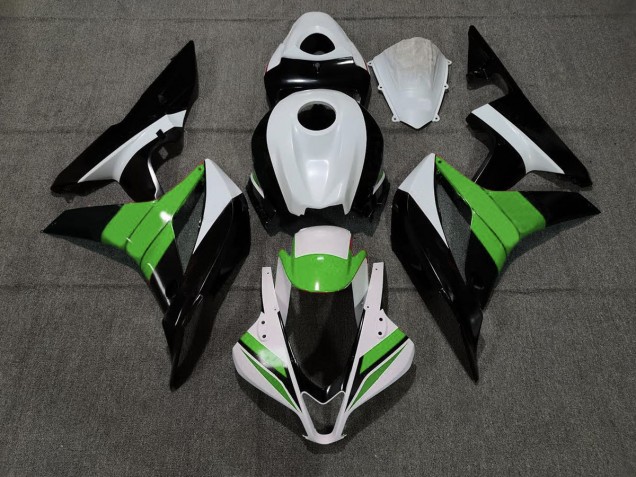 Noir Blanc & Vert 07-08 CBR600RR Carénage Moto