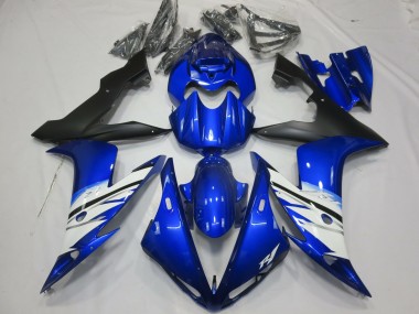 Noir Bleu & Blanc 04-06 R1 Carénage Moto