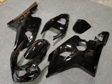 Noir Brillant 04-05 GSXR 600-750 Carénage Moto