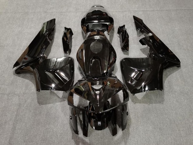 Noir Brillant 05-06 CBR600RR Carénage Moto