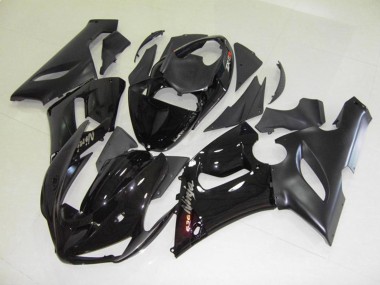 Noir Brillant 05-06 ZX6R Carénage Moto
