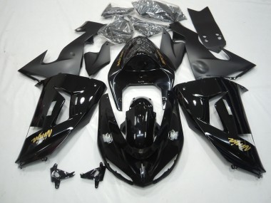 Noir Brillant 06-07 ZX10R Carénage Moto