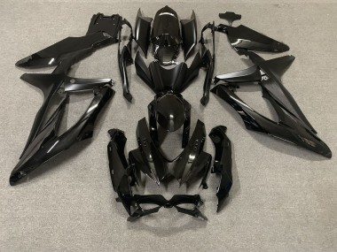Noir Brillant 08-10 GSXR 600-750 Carénage Moto