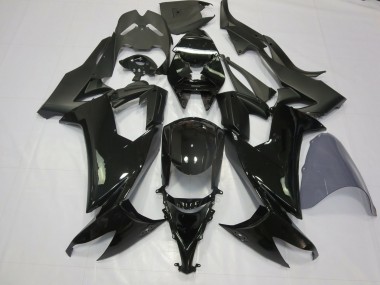 Noir Brillant 08-10 ZX10R Carénage Moto