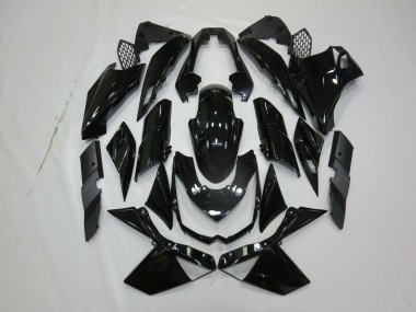 Noir Brillant 10-13 Z1000 Carénage Moto