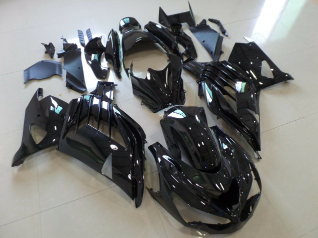 Noir Brillant 12-21 ZX14R Carénage Moto