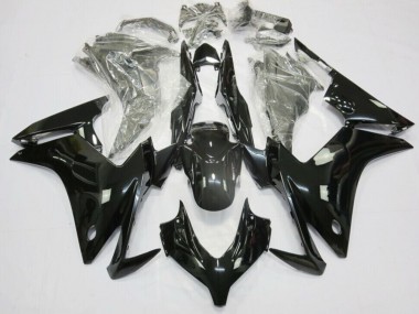 Noir Brillant 13-15 CBR500RR Carénage Moto