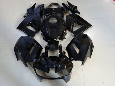 Noir Brillant 13-23 CBR600RR Carénage Moto