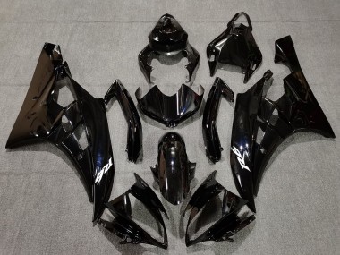Noir Brillant & Bleu Nacré 06-07 R6 Carénage Moto