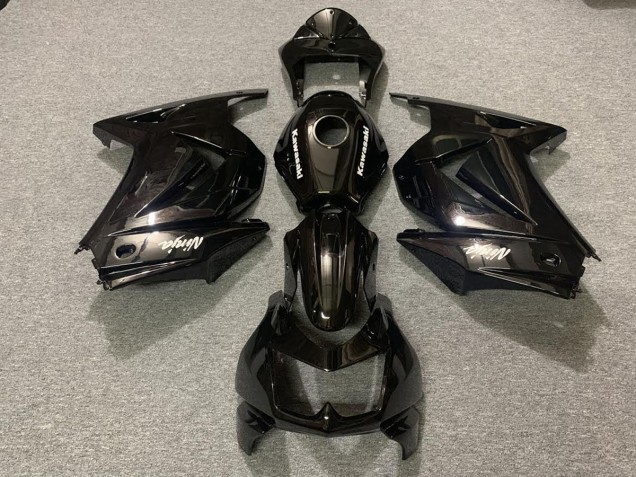 Noir Brillant OEM 08-12 Ninja 250 Carénage Moto Noir Brillant OEM 08-12 Ninja 250 Carénage Moto