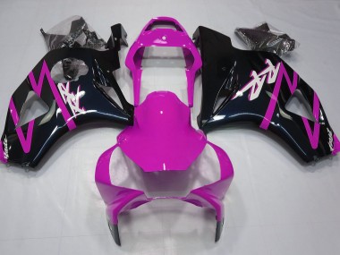 Noir Brillant & Rose 02-03 CBR954RR Carénage Moto
