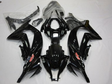 Noir Brillant Rouge 11-15 ZX10R Carénage Moto