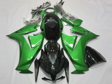 Noir Brillant & Vert 12-16 CBR1000RR Carénage Moto