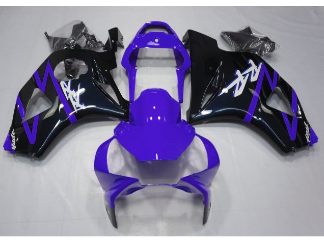 Noir Brillant & Violet 02-03 CBR954RR Carénage Moto Noir Brillant & Violet 02-03 CBR954RR Carénage Moto