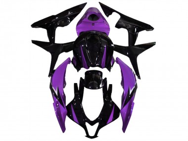 Noir Brillant & Violet 07-08 CBR600RR Carénage Moto