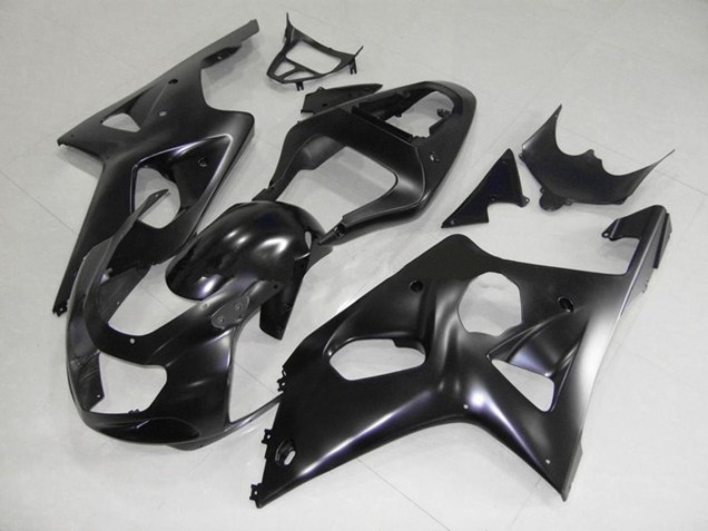 Noir Mat 00-02 GSXR 1000 Carénage Moto Noir Mat 00-02 GSXR 1000 Carénage Moto