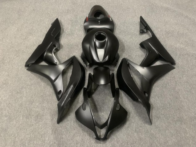 Noir Mat 07-08 CBR600RR Carénage Moto Noir Mat 07-08 CBR600RR Carénage Moto