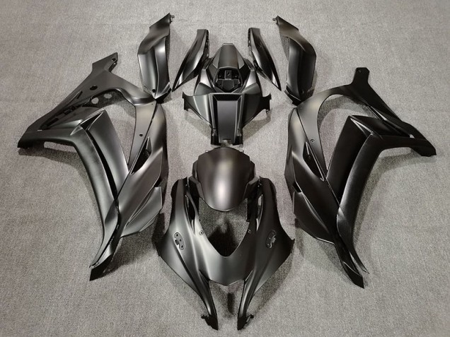 Noir Mat 16-19 ZX10R Carénage Moto Noir Mat 16-19 ZX10R Carénage Moto