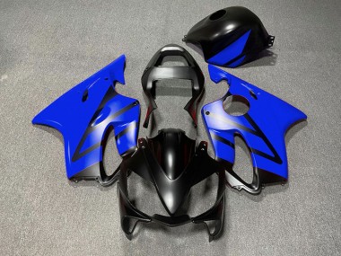 Noir Mat & Bleu 01-03 CBR600 F4i Carénage Moto