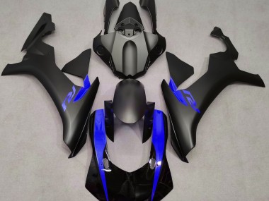 Noir Mat & Bleu 15-19 R1 Carénage Moto