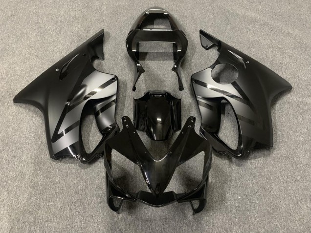 Noir Mat & Brillant 01-03 CBR600 F4i Carénage Moto Noir Mat & Brillant 01-03 CBR600 F4i Carénage Moto