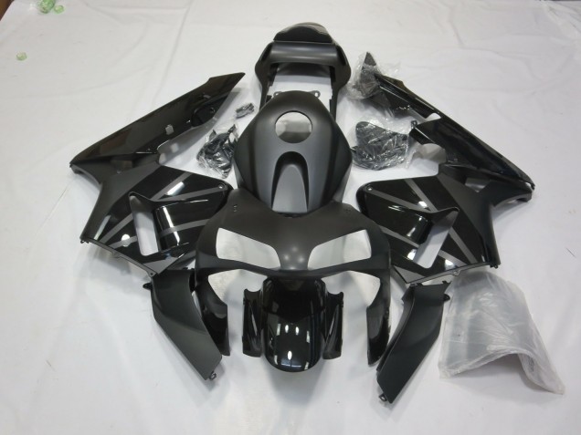 Noir Mat / Brillant 03-04 CBR600RR Carénage Moto