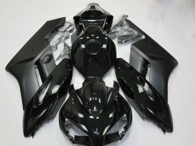 Noir Mat & Brillant 04-05 CBR1000RR Carénage Moto
