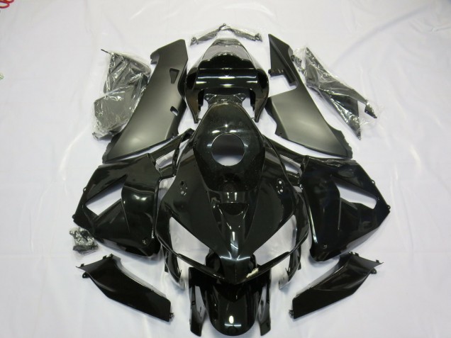 Noir Mat & Brillant 05-06 CBR600RR Carénage Moto