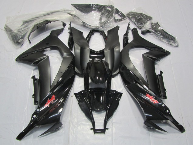 Noir Mat Brillant 11-15 ZX10R Carénage Moto Noir Mat Brillant 11-15 ZX10R Carénage Moto