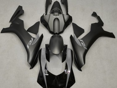 Noir Mat & Gris 15-19 R1 Carénage Moto