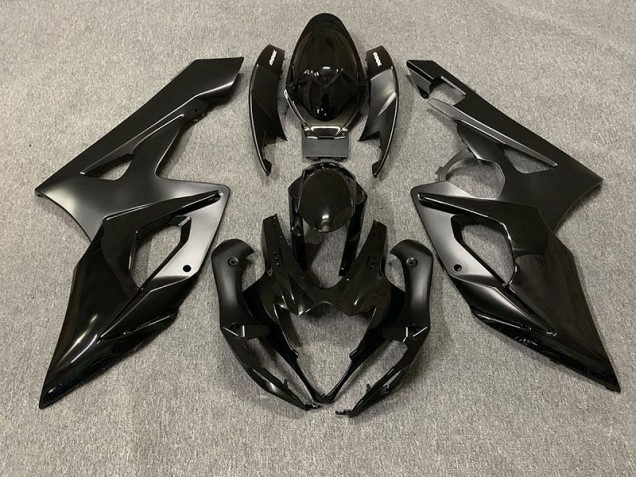 Noir Mat & Noir Brillant 05-06 GSXR 1000 Carénage Moto Noir Mat & Noir Brillant 05-06 GSXR 1000 Carénage Moto