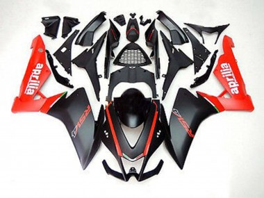 Noir Mat & Rouge 12-15 RS4 125 Carénage Moto